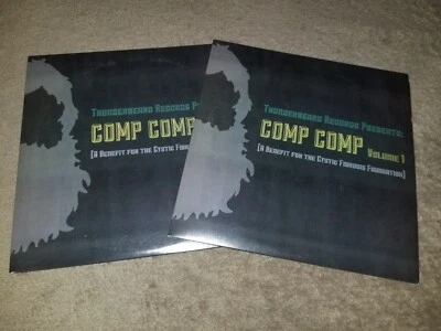 Thunderbeard Records Comp Comp Volume 1 2x 7¨ Vinyl Baby Blue & Red Single Lot - Image 1 of 4