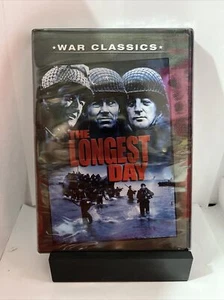 The Longest Day DVD John Wayne Henry Fonda Robert Mitchum NEW SEALED - Picture 1 of 2