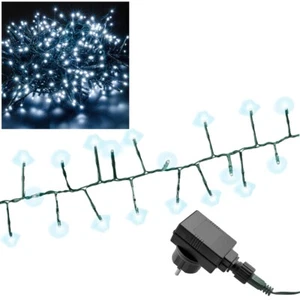 outdoor Lichterkette mit 400 Leds 230V Strom-Stecker für Innen Außen Garten IP44 - Bild 1 von 3