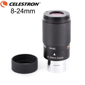 Ocular Celestron 1,25"" 31,7 mm 8-24 mm zoom HD totalmente multicapa para telescopio - Imagen 1 de 10