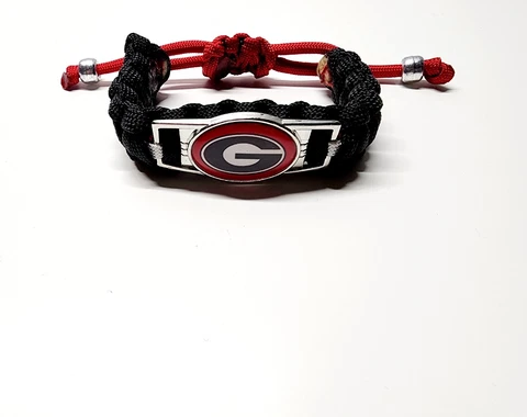 Georgia Bulldogs Adjustable Charm Bracelet Fan Apparel & Souvenirs College NCAA Cover
