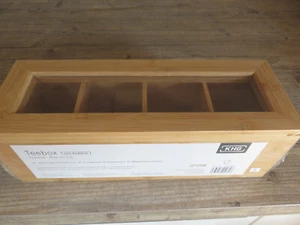 Teebox aus Bambus, neu, OVP - Bild 1 von 7