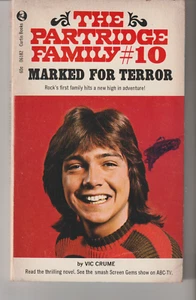 Vintage The Partridge Family Book: Marked For Terror #10 - Picture 1 of 1