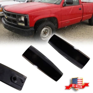 2x Smoked Lens Front Side Marker Corner Lights For 88-93 GMC C1500 C2500 C3500 - Picture 1 of 8