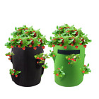 Strawberry Planters Bags With 8 Side Grow Pockets Outdoor Garden Planting Pots