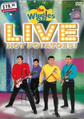 The Wiggles Live Hot Potatoes Wiggly Concert DVD Region All Pre-School Children Foto 1 de 4