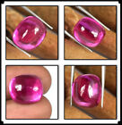 Padparadscha Pink Sapphire 19.15 Ct Natural Cushion Cabochon Gemstone Certified