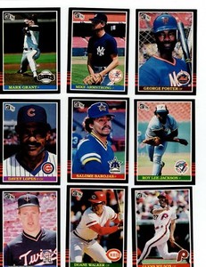 1985 DONRUSS BASEBALL COMPLETE YOUR SET U PICK 501-660 & LEAF