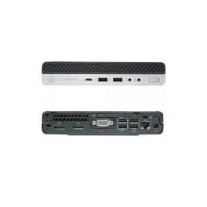 HP 800 G3 Mini Office PC EliteDesk i5 6500t 8GB 256 ssd computer windows 11 hdmi - Foto 1 di 4