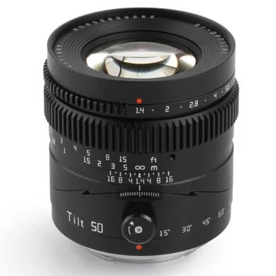 TTArtisan 50mm F1.4 Full Fame Tilt Lens Leica SL CL fp fpL Panasonic S1 S1H S1R - Image 1 of 4