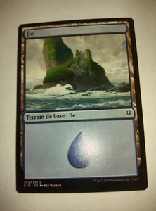 Mtg Magic: 25 x Island No. 342 Commander 2016 VF Fast and Tracked Shipping - Picture 1 of 1