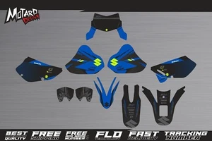 Suzuki DR 650 1996-2019 2020 2021 2022 2023 FLUO/NEON Graphics Kit by Motard - Picture 1 of 2