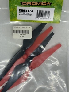 Dromida DIDE1173 Propeller/Prop Set, Red: Vista Quadcopter - Picture 1 of 2