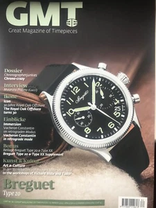 GMT SWISS WATCH MAGAZINE BREGUET ROYAL OAK VACHERON & HUBLOT REVIEWS - Picture 1 of 9