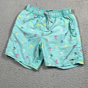 Maui Sons Swim Shorts Mens Medium Mesh Lined Hawaiian Tropical Trunks - Picture 1 of 15