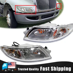 Par de faros para camión International 4100 4200 4300 4400 8500 8600 2002-2019 - Imagen 1 de 16