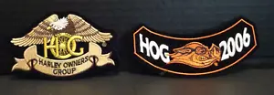 Grupo de propietarios de Harley y parches HOG 2006 - plancha de terciopelo bordada sobre águila - Imagen 1 de 4