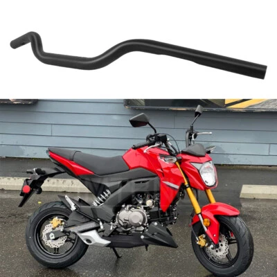 For Kawasaki Z125 Z250 Z400 Z650 Motorcycle 7/8" Tracker Handlebars Drag Bars A - Image 1 of 4