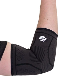 Elbow Arm Brace Compression Sleeve for Weight Lifting, Gym Workout, Golf, Tennis - Picture 1 of 6