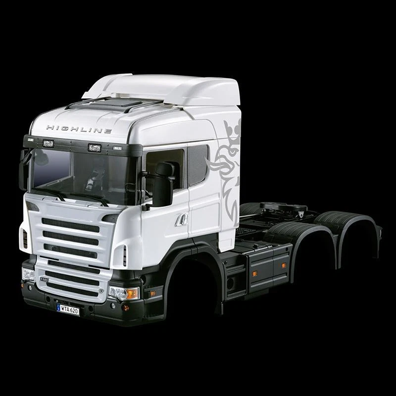 Midtop RC Trailer TOUCANRC 3Axles 1/14 802B Tractor Truck Car Body Shell - Image 1 of 1