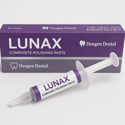 DEN-GEN DENTAL Dental LUNAX Composite Polishing Paste 2gm Polishing of All Restoration/Veneers