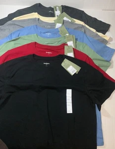 Color pick T-Shirt QUALITÀ Girocollo Manica Corta TUTTE TAGLIE FORTI Goodfellow & Co - Foto 1 di 4