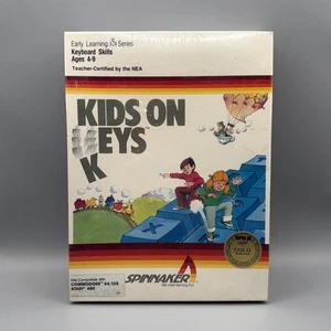 Commodore 64 Kids on Keys Cartuccia Spinnaker Completo di Custodia e Manuale - Foto 1 di 4