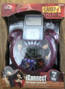 Neu im Karton: Disney MP3 Lautsprecher Wecker iConnect Plug N Play mit Camp Rock - Bild 1 von 2