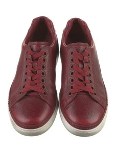 Sneakers basse Prada Sport Saffiano in pelle rossa, taglia US 8 UK 7 - Foto 1 di 5