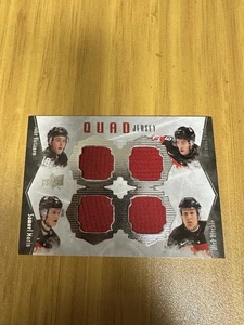 Maglie Team Canada Junior 2015 Quad Jake Virtanen Nicolas Petan Samuel Morin - Foto 1 di 2