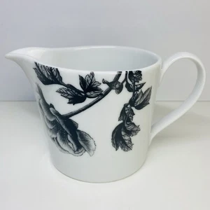Royal Worcester Black Peony Milk Jug - Excellent Condition - Picture 1 of 13