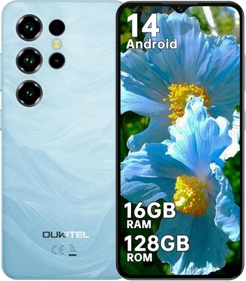 OUKITEL C2 Smartphone 16(4+12) GB RAM + 128GB ROM/TF 1TB, Android 14 6,52" HD Te - Immagine 1 di 4