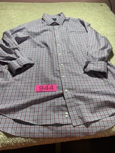 Camisa de vestir manga larga hombre abotonada talla 20 - Imagen 1 de 4