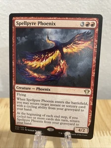 MTG Spellpyre Phoenix Regular #056/322 Commander 2020 Raro C20 quasi nuovo/m - Foto 1 di 1