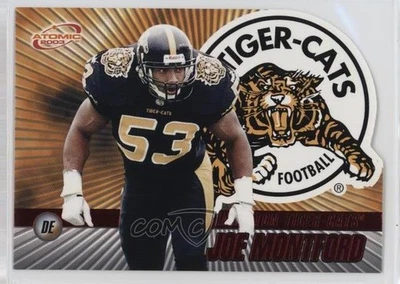 2003 Pacific Atomic CFL Red Joe Montford #44 - Image 1 of 2