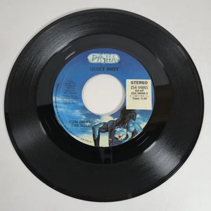 Quiet Riot "Cum On Feel The Noize" 45 Vg+ Tested Jukebox 1983 - Picture 1 of 4