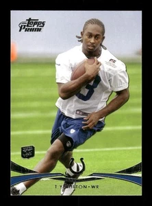 T.Y. Hilton 2012 Topps Prime (Retail) Rookie #135 Indianapolis Colts - Picture 1 of 2