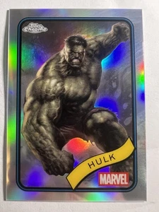 2025 Topps Chrome Marvel - Hulk Refractor #128 - Foto 1 di 2