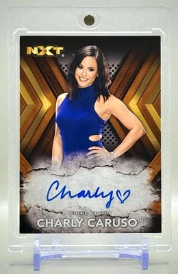 Charly Caruso 2017 Topps NXT #RA-CC Rookie RC AUTO “69/99” SP - Image 1 of 3