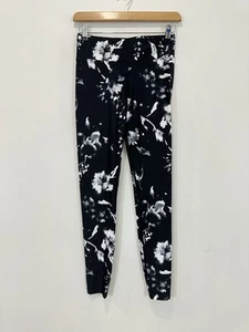 Running Bare Tights Women AU 12 Tight Fit Black/White Abstract Stretch NEW - Picture 1 of 17