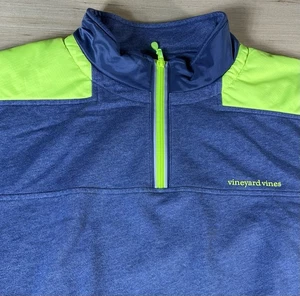 Vineyard Vines Performance 1/4 Zip Sweatshirt Herren 2XL Pullover - Bild 1 von 6