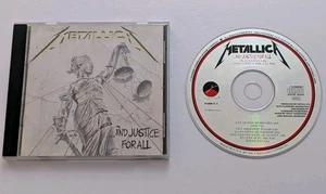 CD Metallica And Justice For All 1988 Elektra/Asylum Records Metal Rock + Roll ^ - Imagen 1 de 9