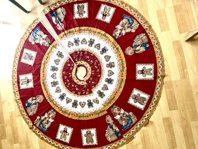 Christmas Tree Skirt-Grandma’s Gingerbread Fabric 57”Wide - Image 1 of 4