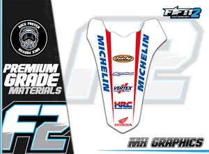 Honda CRF250 2010-13 450 09 12 Fender DECAL MOTOCROSS GRAPHIC MX DECALS Mudguard - Picture 1 of 1