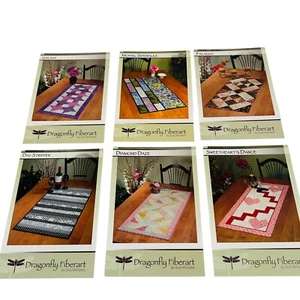 Libelle Fiberart Quilt Tischläufer Muster Menge 6 Tage Stripper Diamond Daze - Bild 1 von 5