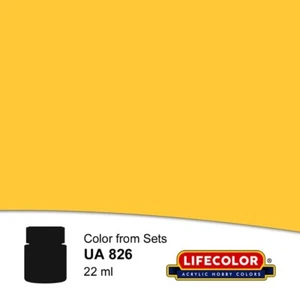 Lifecolor NUA826 - Warning Panel Yellow Early 22 ml - Neu - Picture 1 of 1
