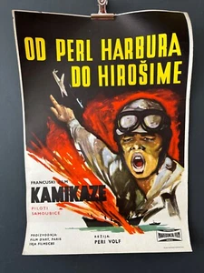 Póster de la película francesa Kamikaze años 60 PUBLICACIÓN GRATUITA - Imagen 1 de 5