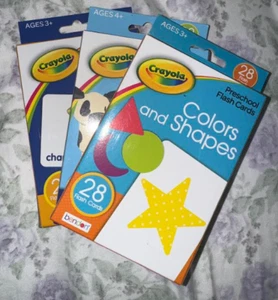 Crayola Learning Flash Cards (Set of Three) - Picture 1 of 4