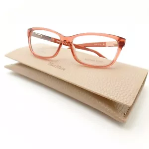 Max Mara MM 1205 YTS Rose Red 55mm New Authentic Eyeglass Frame - Picture 1 of 7