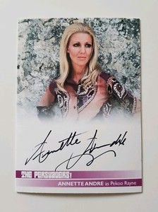 Unstoppable Cards The Persuaders Annette Andre Autograph Card AA1 
